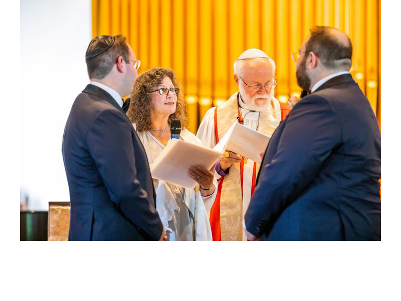 Jewish mixed wedding New England